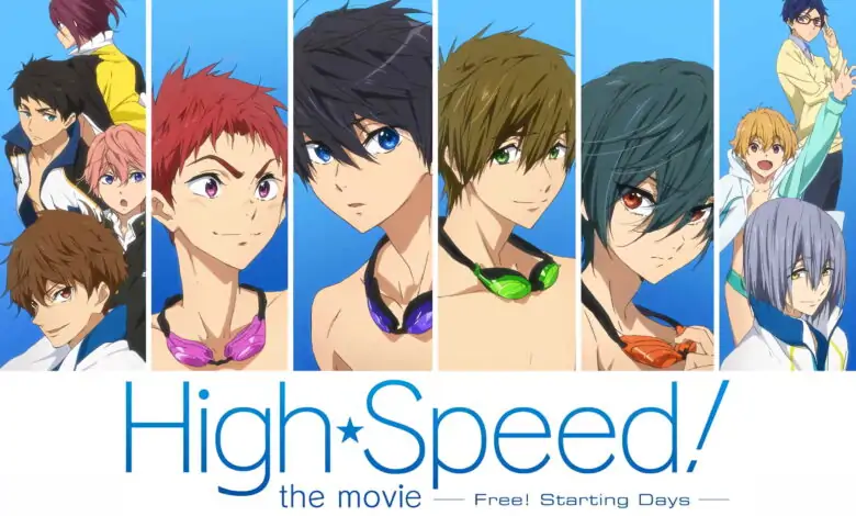 High☆Speed! Movie: Free! Starting Days